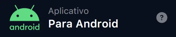 Aplicativo 1Win para Android