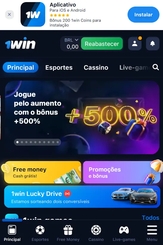 Aplicativos para 1Win