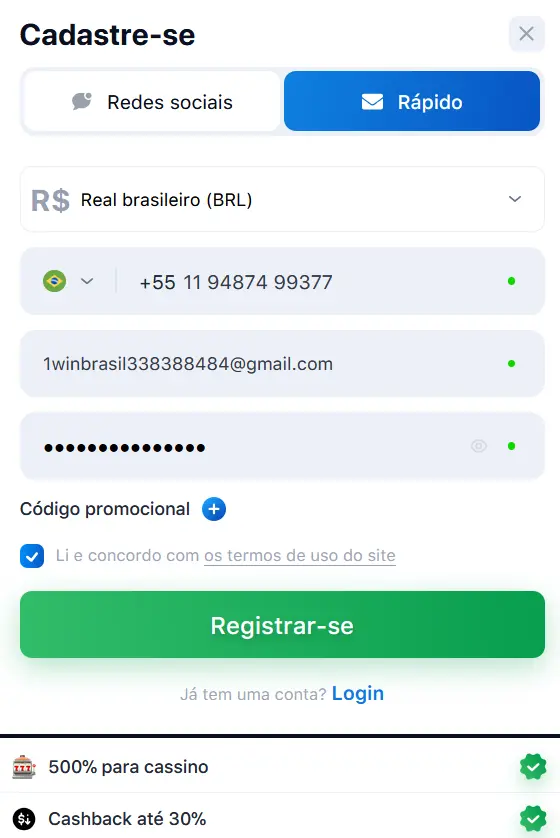 Check-in rápido
