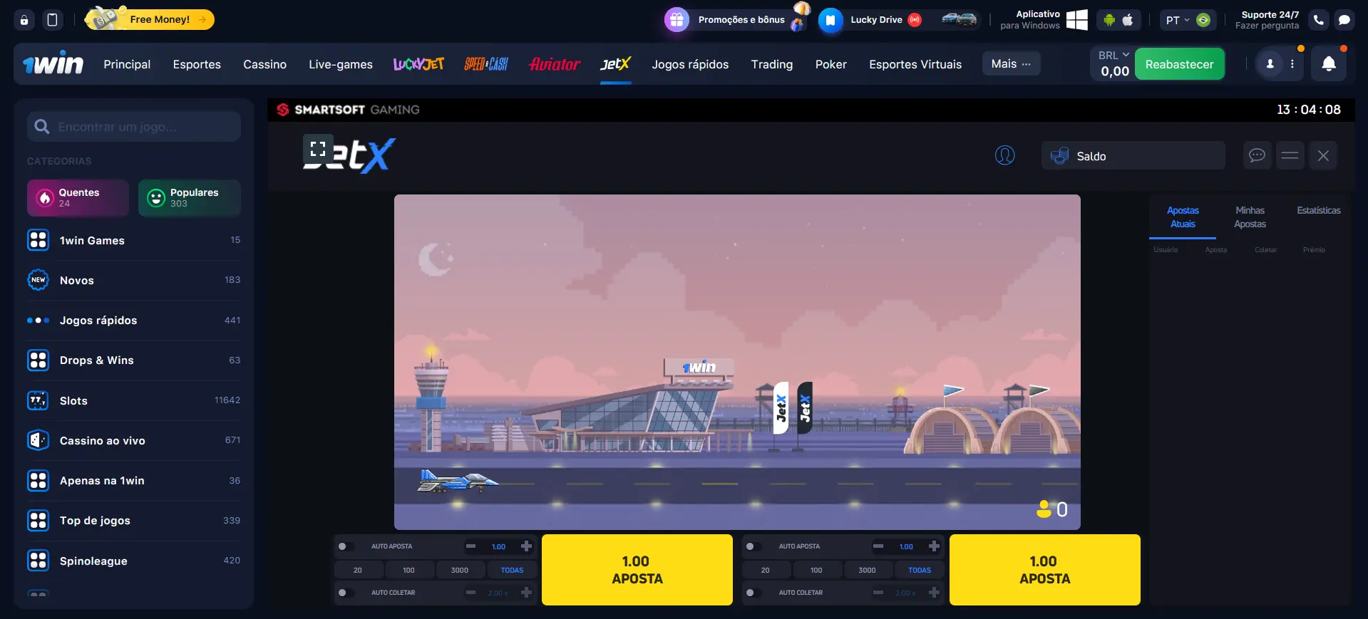 JetX em 1Win
